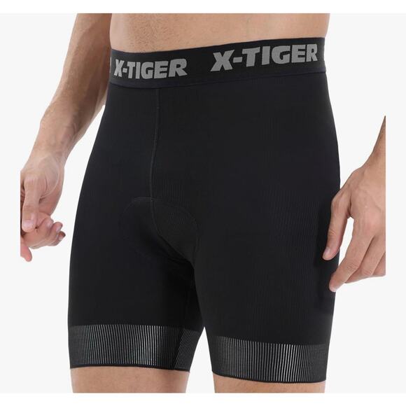 X-TIGER Cycling Underwear Mens Bike Shorts Size M - Picture 1 of 6